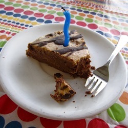 Choclate cake peanut butter