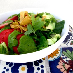Spicy Cilantro Vinagerette