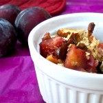 Fresh Fig and Plum Crisp