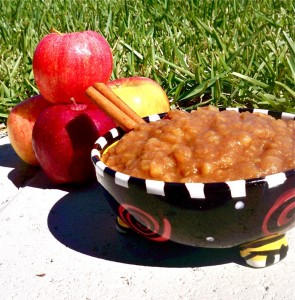 Crockpot Cinnamon Applesauce