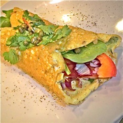 Savory Carb-Free Crepe