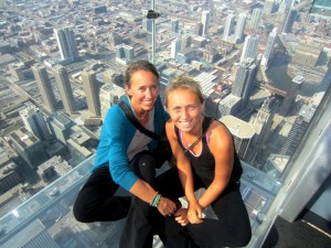 Mom and I Skydeck