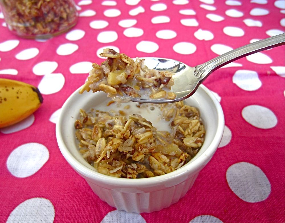 Banana Coconut Granola