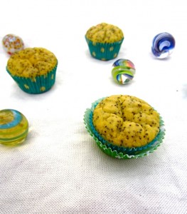 Grain-free Lemon Poppyseed Muffin