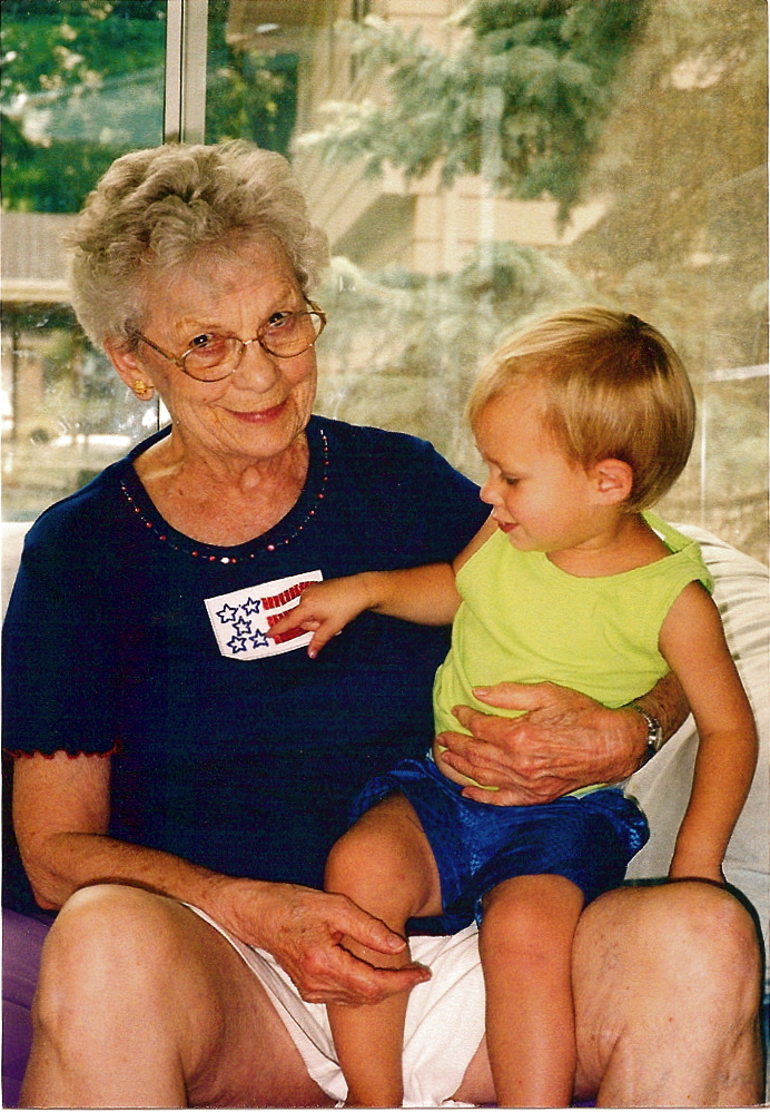 grandma and grandson
