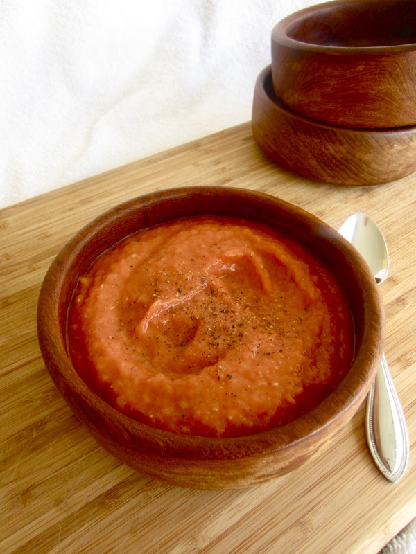 Roasted Tomato and Garlic Soup