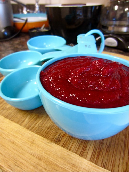 Beet Puree for Brownies